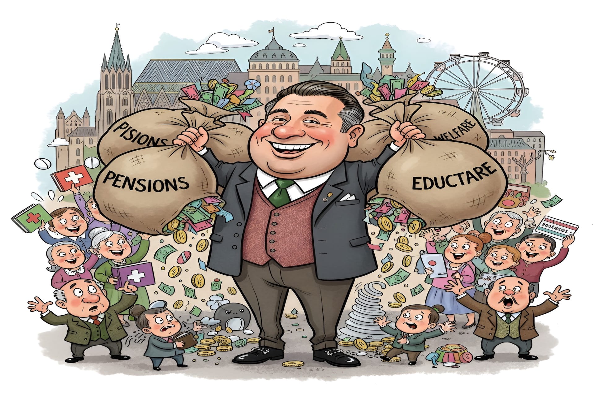 Austria Becomes the Most Expensive Social State in the World